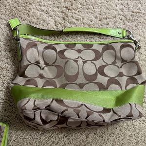 Coach purse and wallet